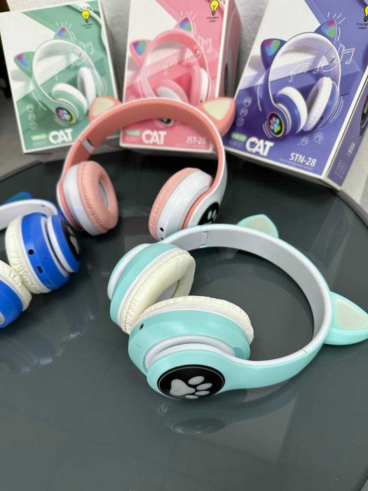 Беспроводные НАУШНИКИ светятся в темноте! Блютуз наушники! Подсветка!