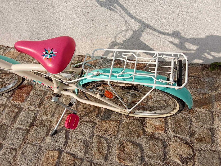 Bicicleta de Menina B'Twin Mistigirl Roda 20 – Ótimo Estado