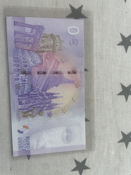Kolekcjonerski banknot 0 eiro