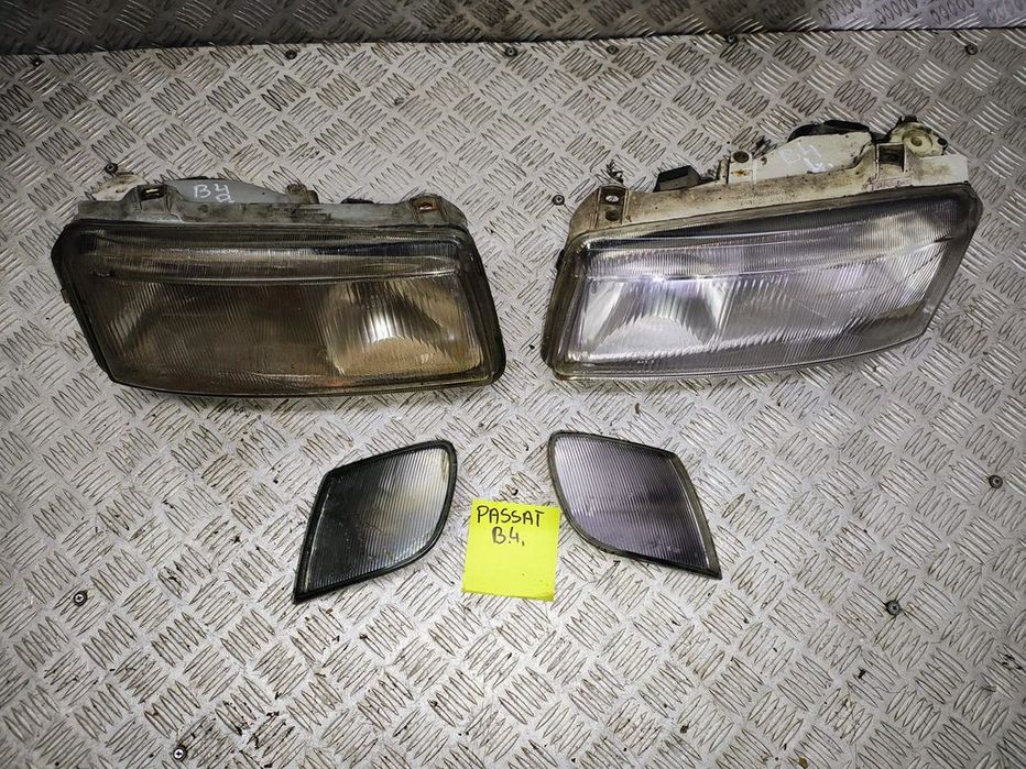 passat b4 lampa przednia lewa prawa lampy pozycyjne