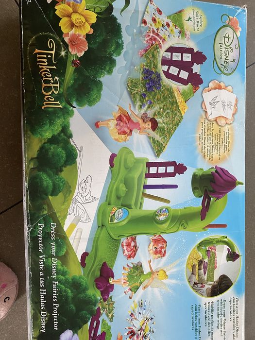 Projektor do projektowaniar DISNEY Dzwoneczek+ ouzle kula ksiezniczko