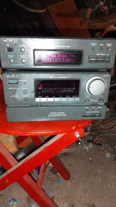 Wieża Sony wzmacniacz+ tuner SPRAWNE!