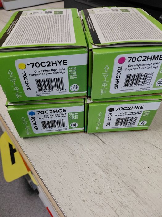 Zestaw tonerów do Lexmark CS 310/410/510