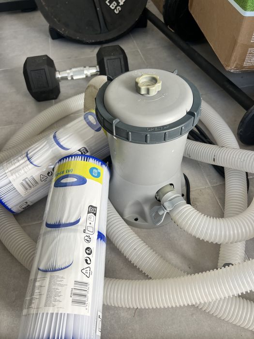 BESTWAY  2006L/H  bomba de filtragem com 4 filtros