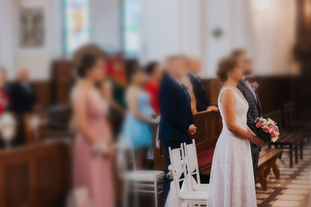 Piękna suknia ślubna