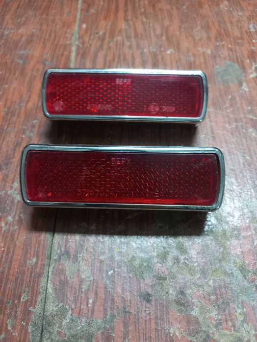 Катафоты задние хром ВАЗ 2101. Новые, СССР!