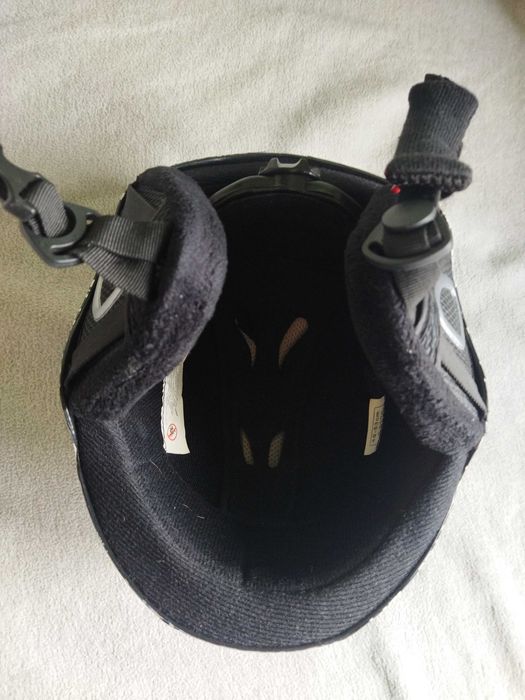 kask narciarski i gogle dziecięce