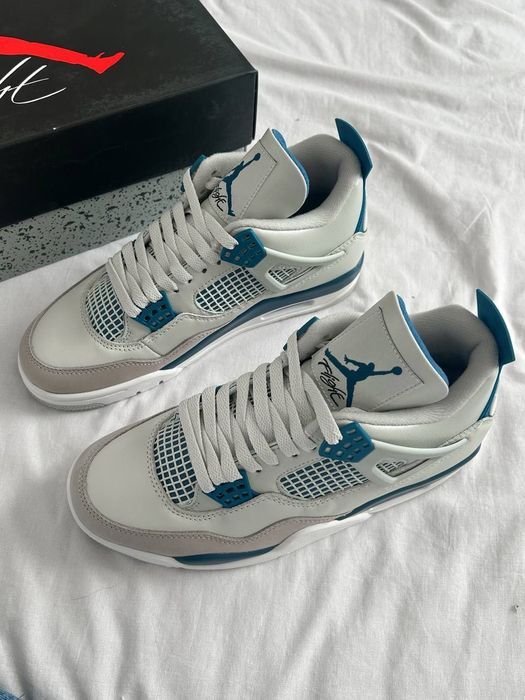 РОЗПРОДАЖ! Jordan 4 Retro Military Blue 36 - 45 джордан ретро мілітарі