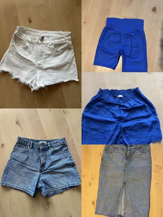 Mega paka ubrań S/M – Zara, Bershka, 4F – TANIO!