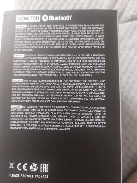 Marshall Monitor Bluetooth