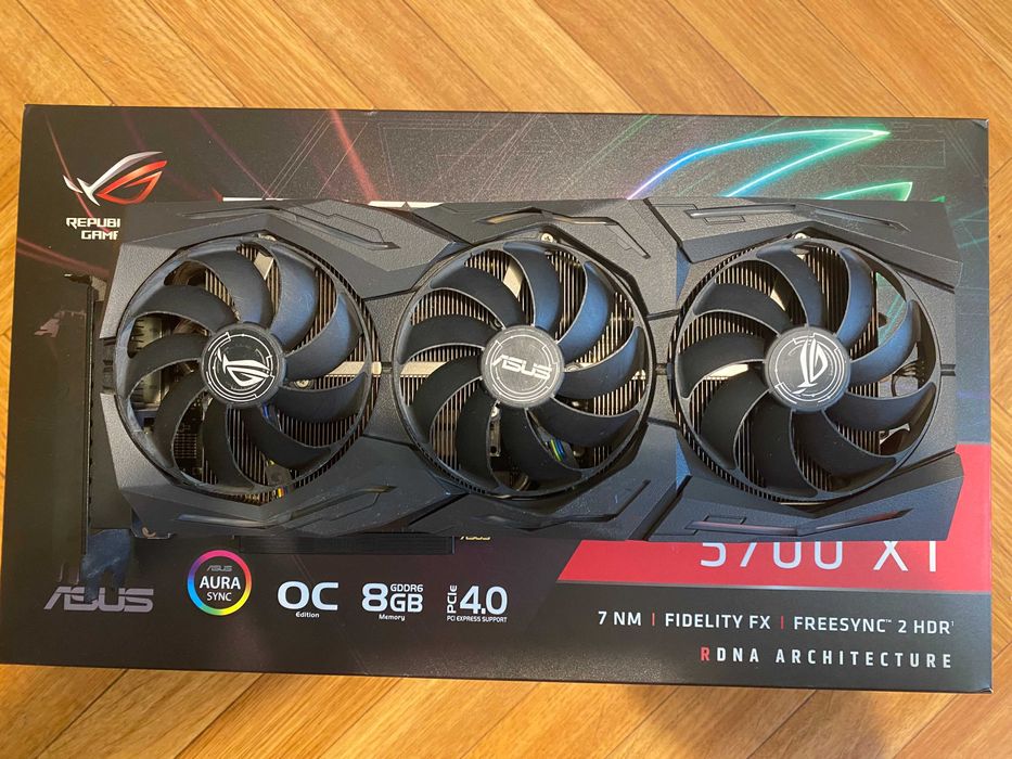 Видеокарта Asus Radeon RX 5700 XT ROG Strix OC 8GB