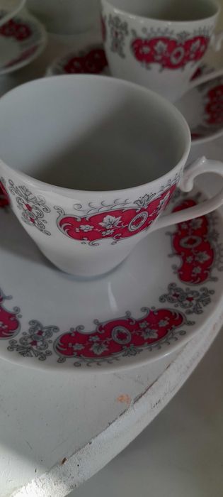 Serviço de café SPAL antigo.