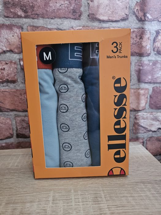 Bokserki męskie Ellesse 3-pak rozmiar M !