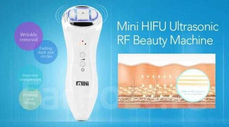 аппарат MINI HIFU Ultrasonic RF Beauty Machine для SMAS лифтинга
