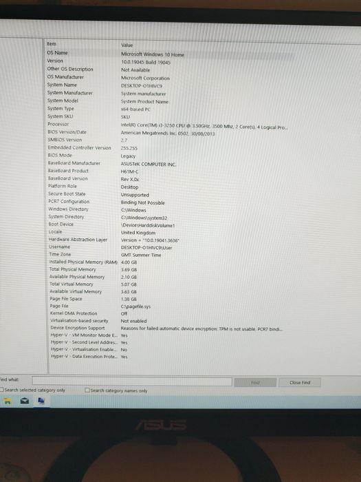 PC (i3-3250, 500gb)
