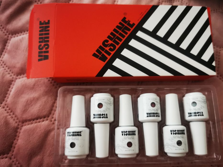 Zestaw żeli hybrydowych Vishine 6szt