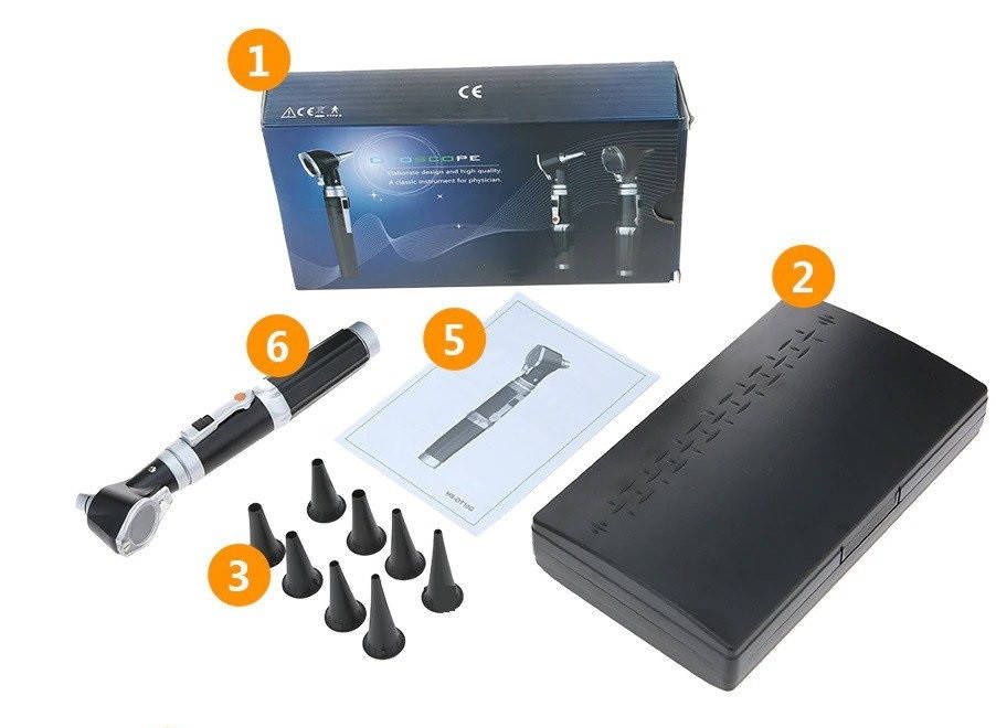 Отоскоп фіброоптичний