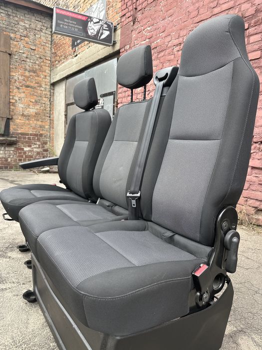 Fotele Komplet Renault master IV Kierowcy Grzany siedzienia pasażerów