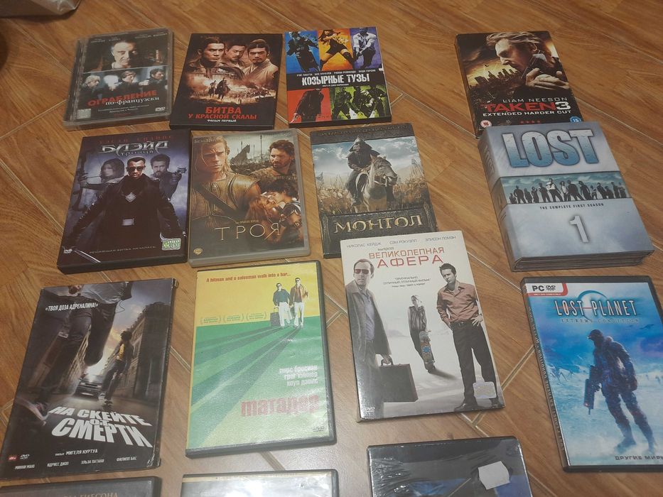 DVD , CD, Blu ray - большой выбор, адекватные цены!