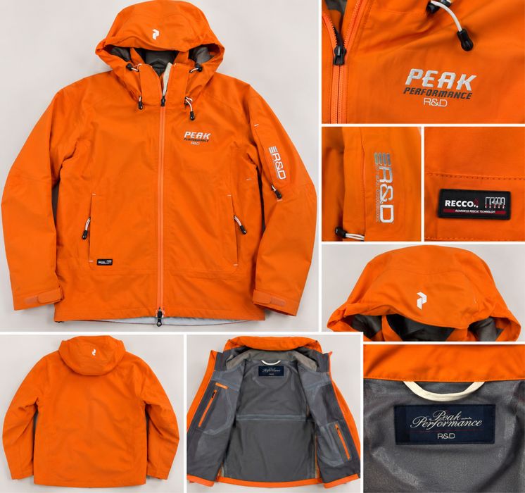 Заголовок:  Чоловіча куртка Peak Performance R&D RECCO оранжева
