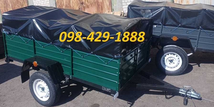 Причіп прицеп для авто 2300*1300*500 з виробництва Документи Доставка