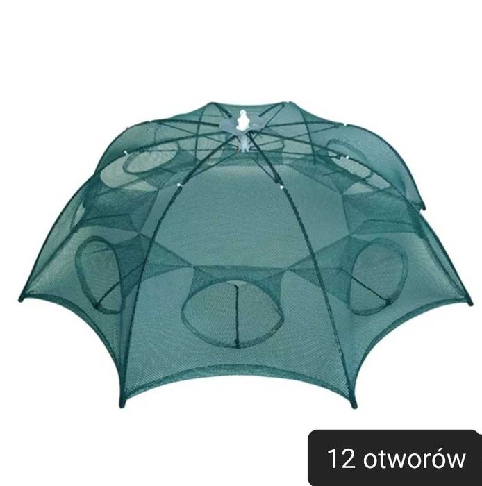 Siatka na ryby do odławiania ryb parasolka żywca 8 otworów