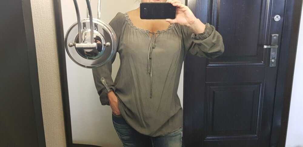 Красивейшая легкая туника Италия р-48-50