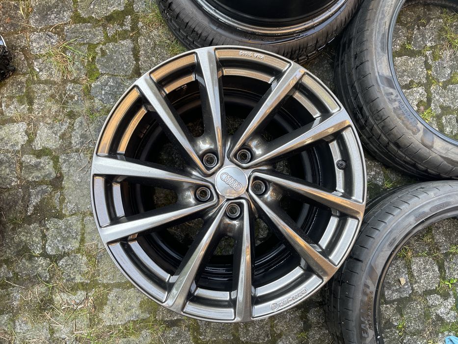 Felgi Aluminiowe BORBET 7x18 ET45 5x112 Audi Skoda Seat VW