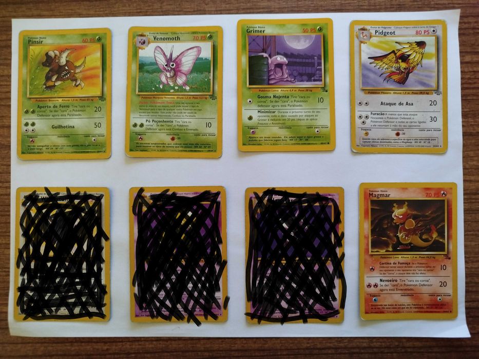 Cartas Pokémon TCG M PT 4