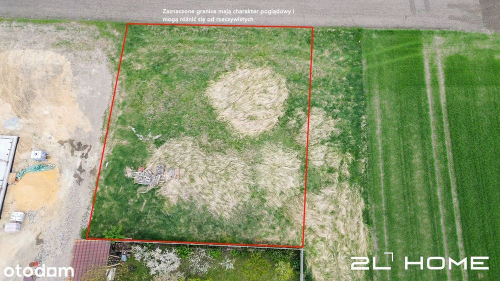 DZIAŁKA | 696 m² z WARUNKAMI ZABUDOWY | cisza i spokój