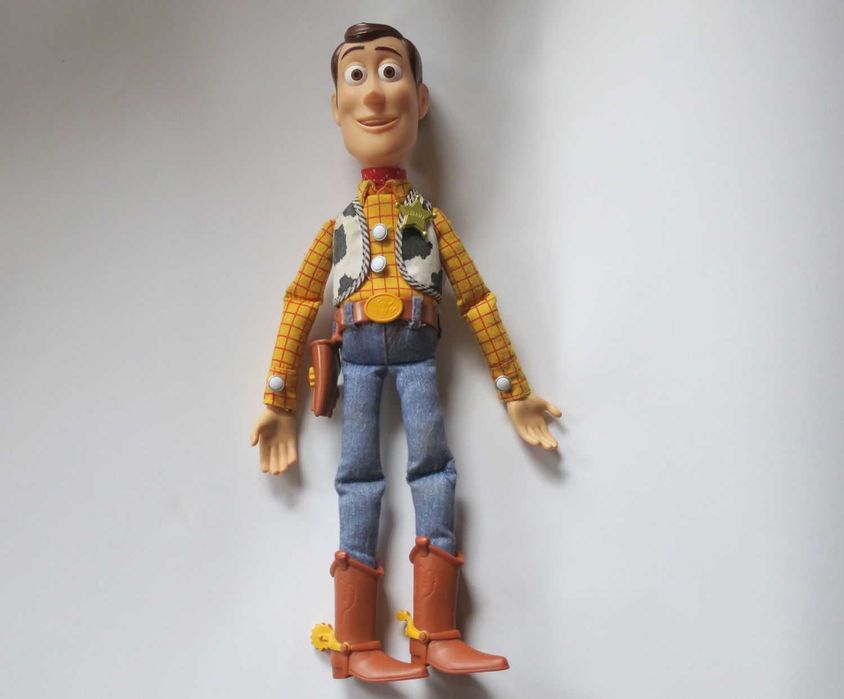 Duży interaktywny Kowboj Chudy Toy Story Disney Pixar szeryf Milanówek • OLX.pl