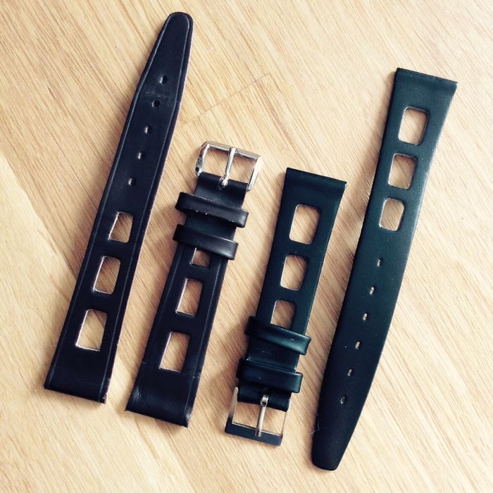 Braceletes rally 18 e 20 mm anos 70 nunca usadas (NEW OLD STOCK)