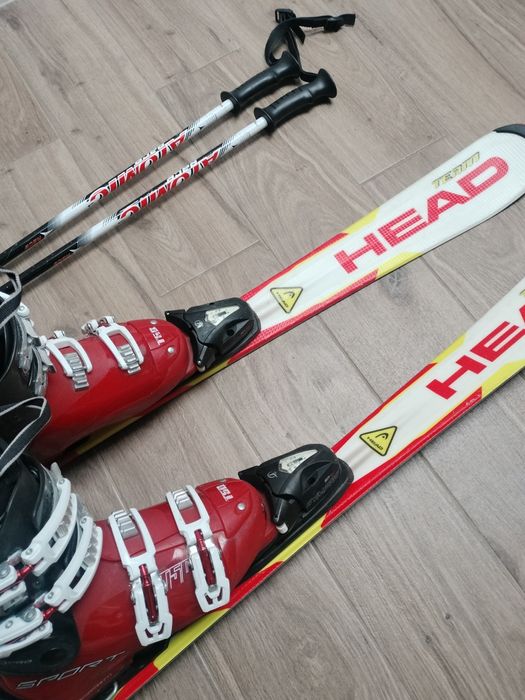 Narty Head 117 cm + Buty + Kijki
