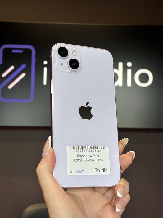 iPhone 14 Plus 128GB Fiolet- Stan bardzo dobry – Raty 0% – Wysyłka / Odbiór Warszawa GWARANCJA 12 MIESIĘCY!!!
