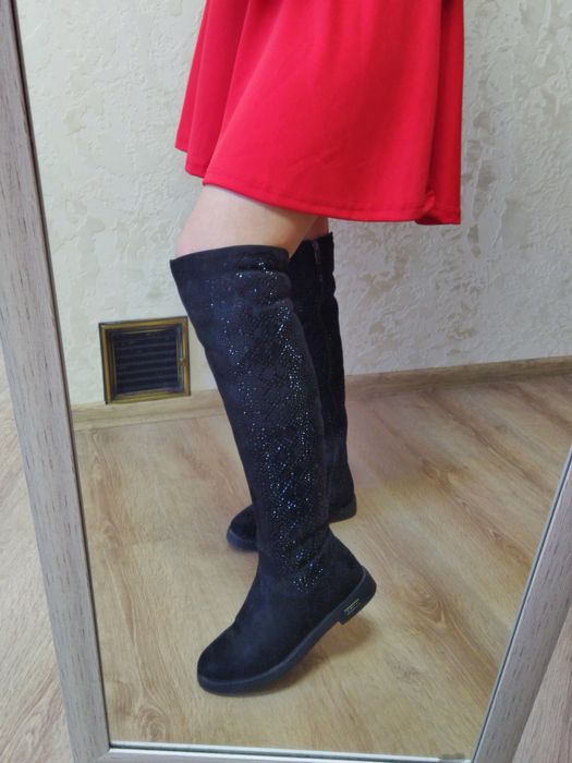 Ботфорти жіночі зимові Розмір 36