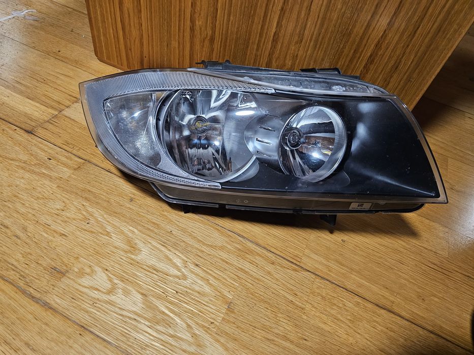 Farol otica direita bmw e90 e91 serie 3 2005 ate 2008