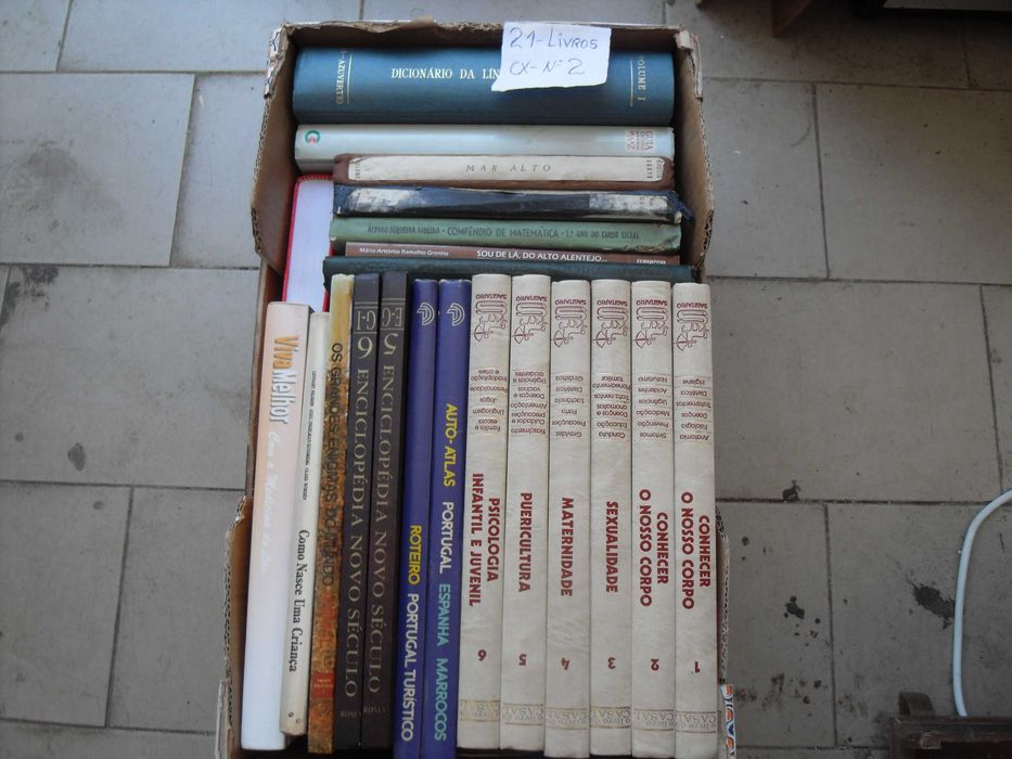 Livros usados diversos LOTE 174 livros
