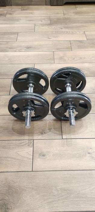 Hantle Żeliwne 2 x 12.5 kg nowe
