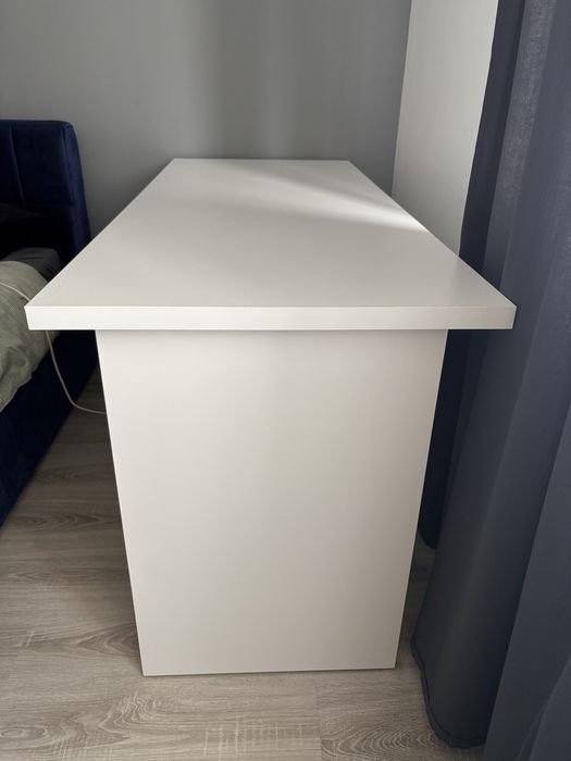 biurko ikea białe