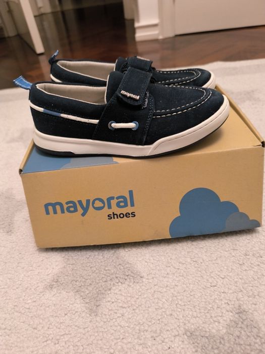Sapatos de vela azul escuro Mayoral 33