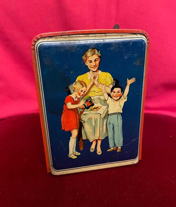 Mealheiro mecânico antigo GEOBRA – Alemanha pós-guerra