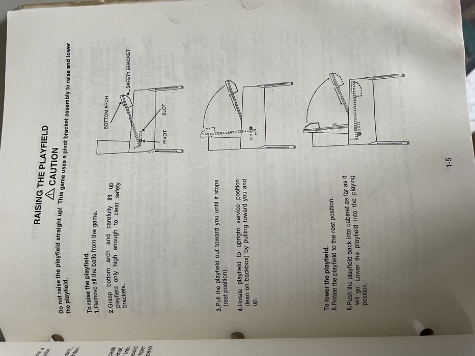 Manuais Flipper No Fear | Williams