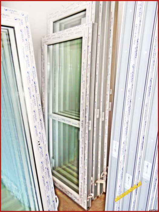 OKNO BALKONOWE 865X2195 R+U- okna Szadek