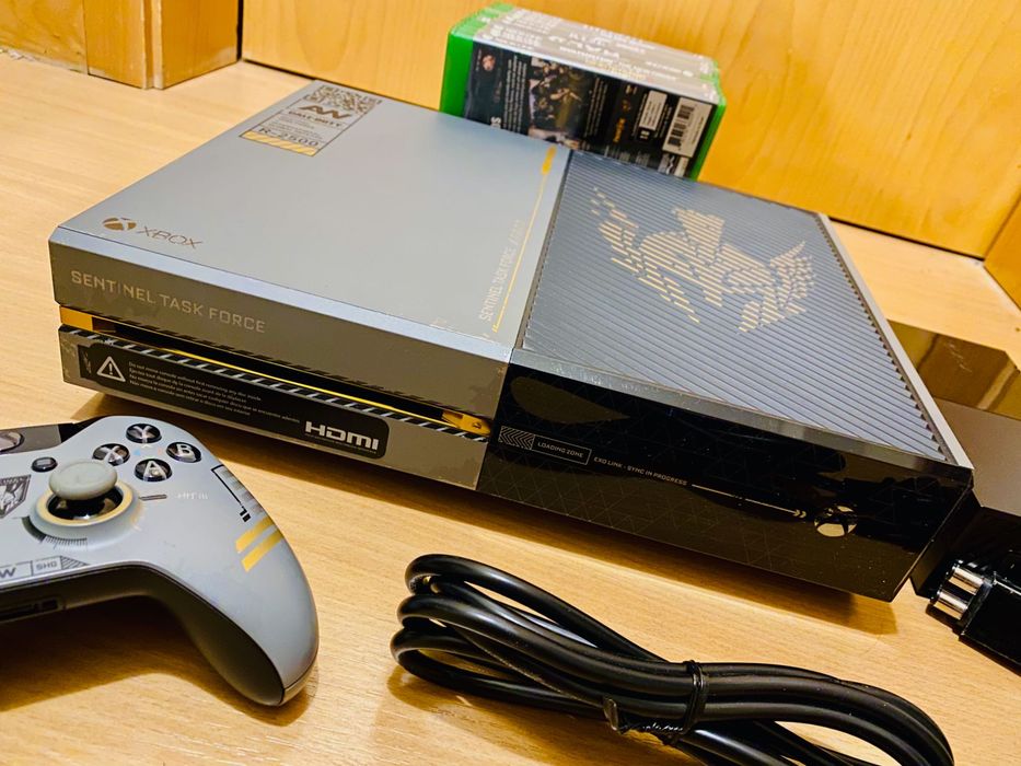 Xbox One 1Tb ed. limitada COD + 10 jogos + comando, como novo