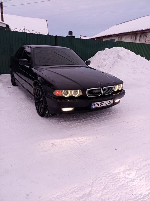 BMW E38 740 газ бензин