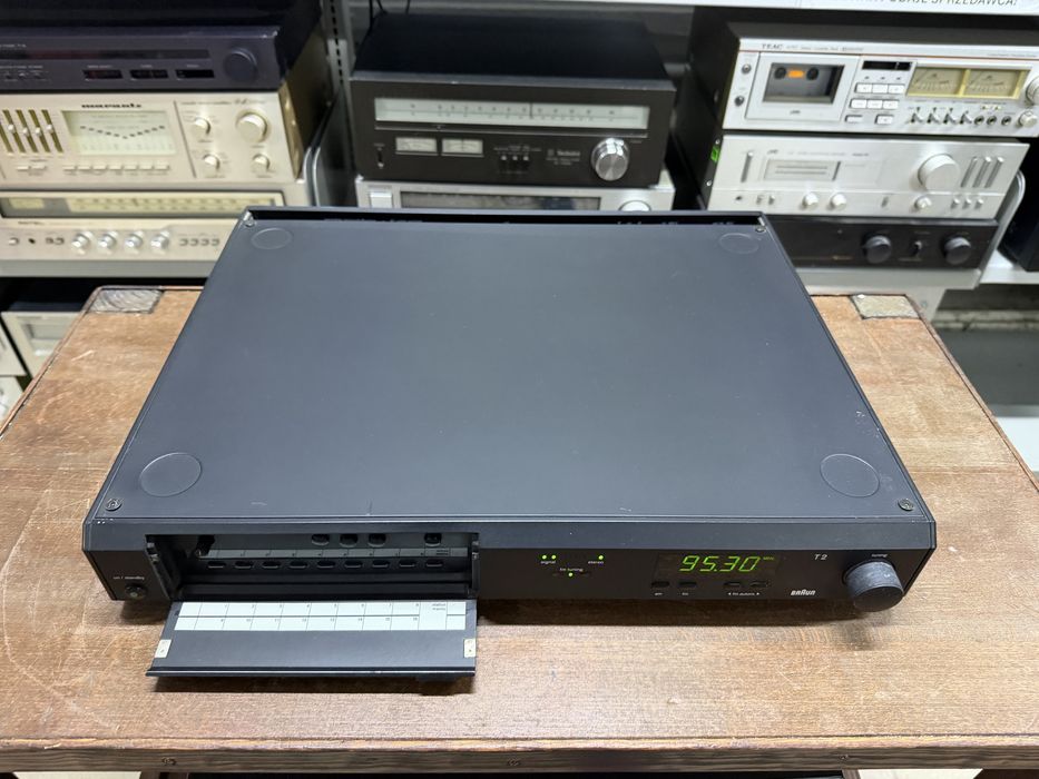 ‼️Tuner radiowy Braun Atelier T2, Vintage, Audio Room