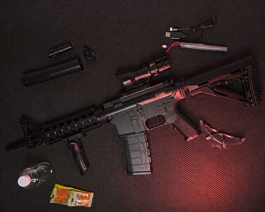 M416 Arma Orbeez/Gel Elétrica + 12.500 Munições