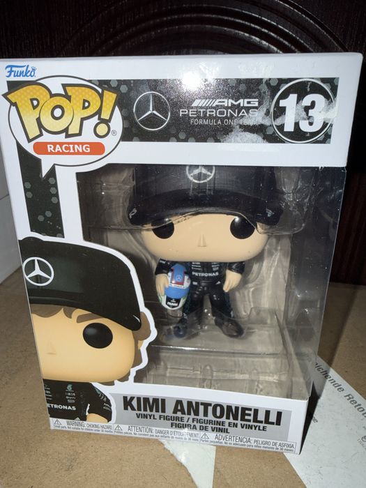 Фанко поп формула 1 funko pop F1 Mercedes-Benz Kimi Antonelli