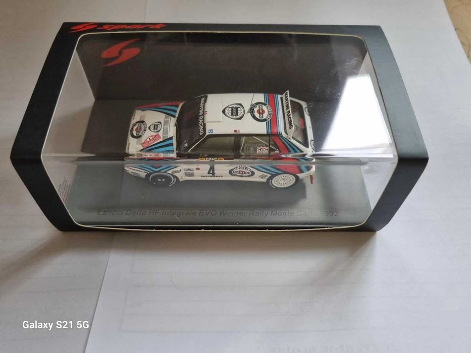 1:43 Spark Lancia Delta  Evo Test Car  1992 Auriol/Occelli