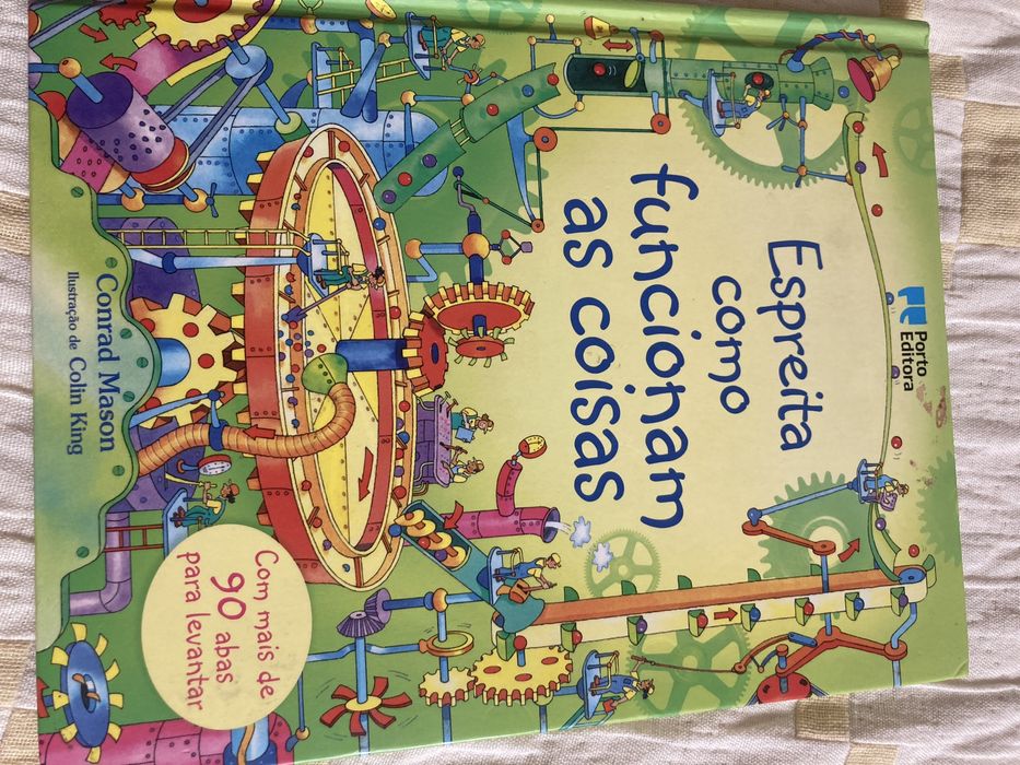 Livros didáticos crianças como novos